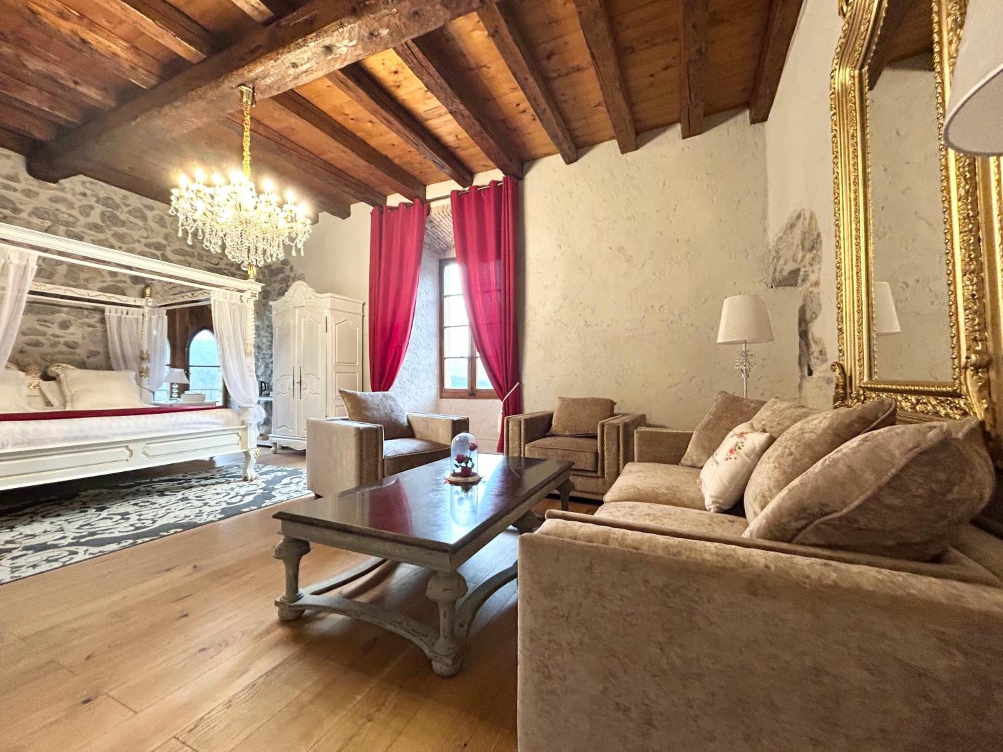 Chateau De La Rive - Suite Prestige - Chambre 2 Personnes Cruet Dış mekan fotoğraf
